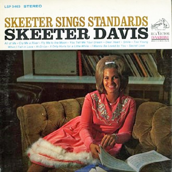 original LP cover of 'Skeeter Sings Standards'