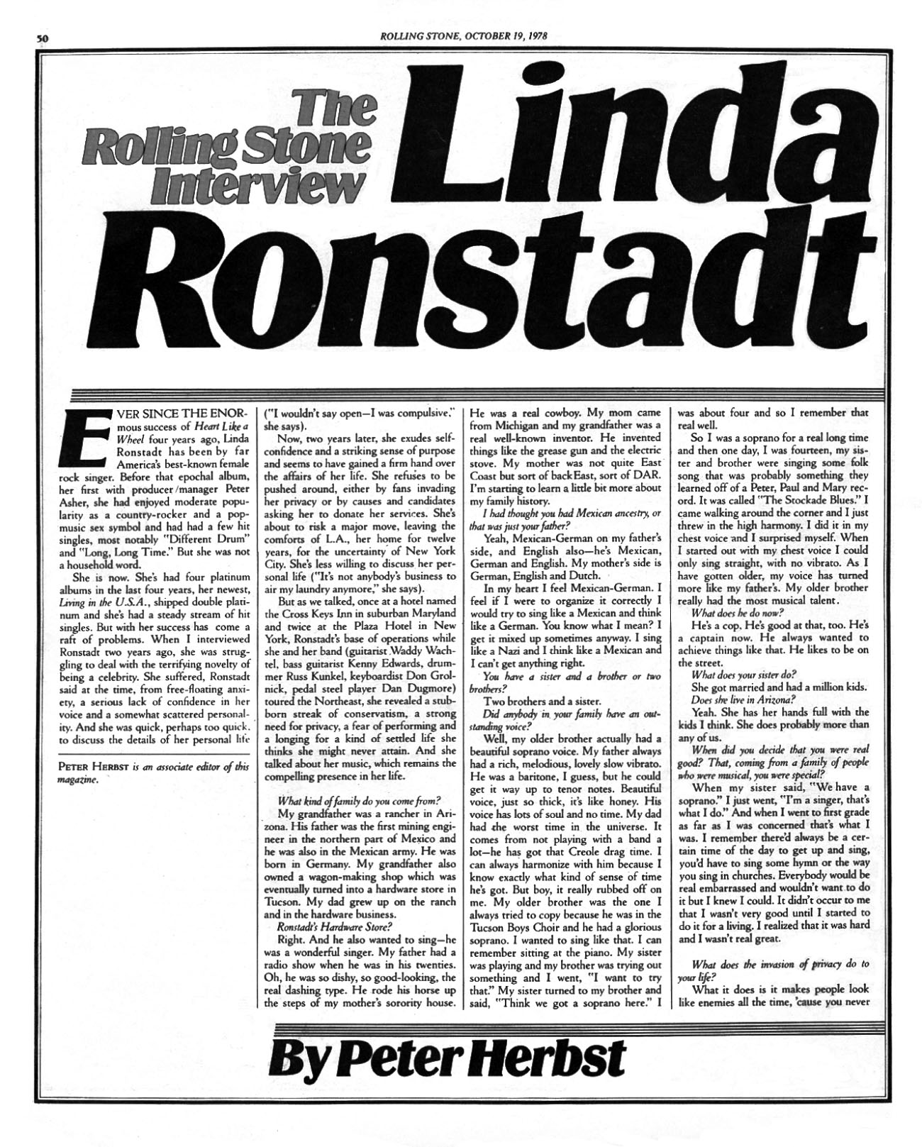 Linda Ronstadt