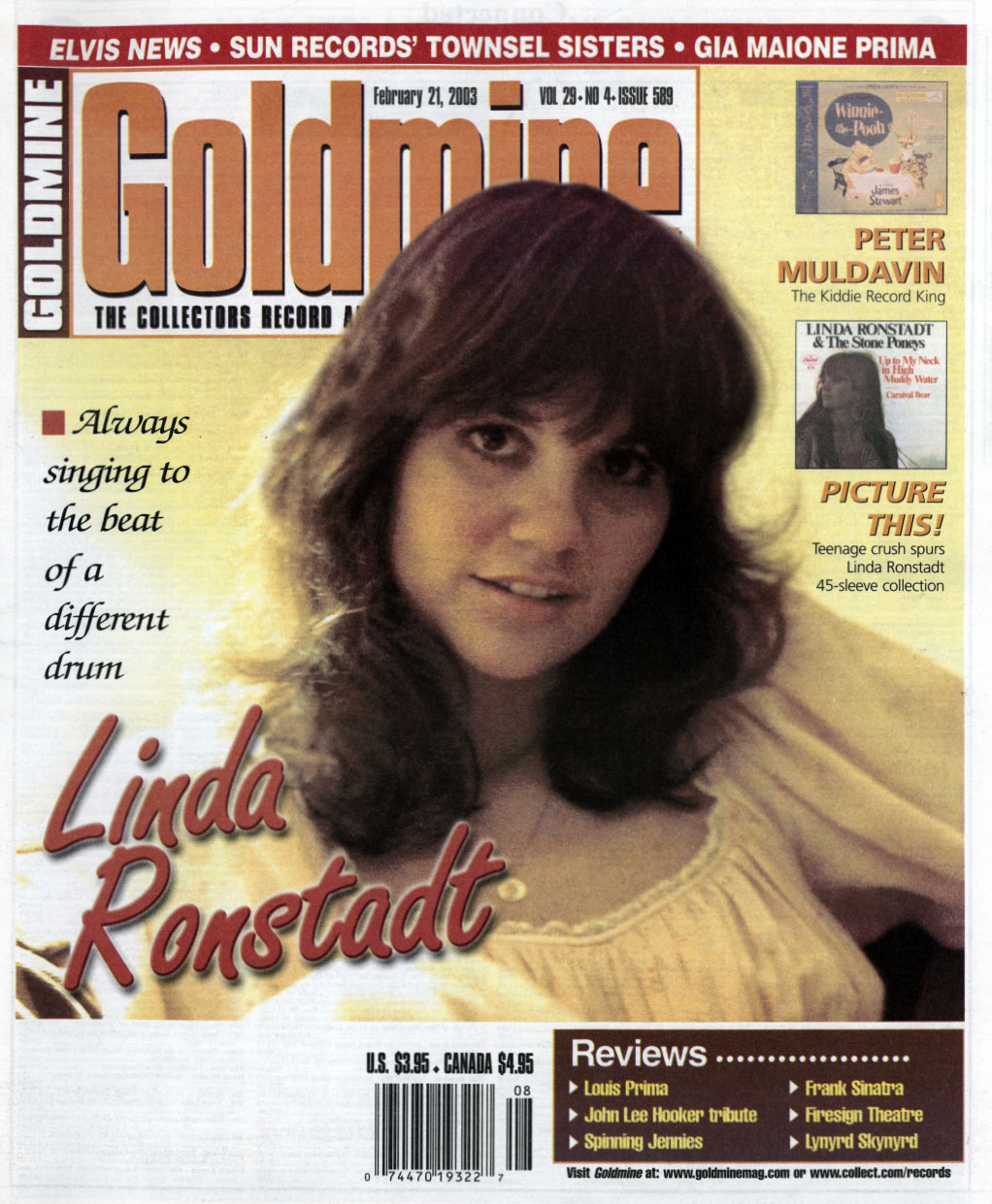 Linda Ronstadt Goldmine 2003