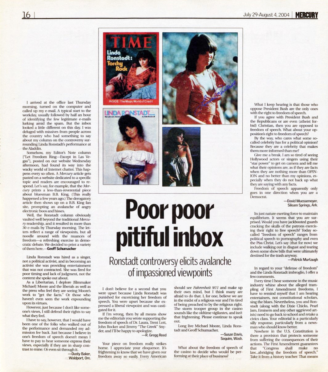 Linda Ronstadt Las Vegas
