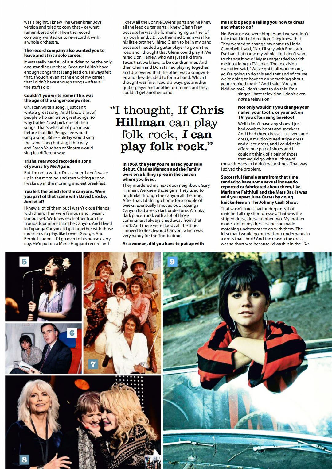 Linda Ronstadt interview