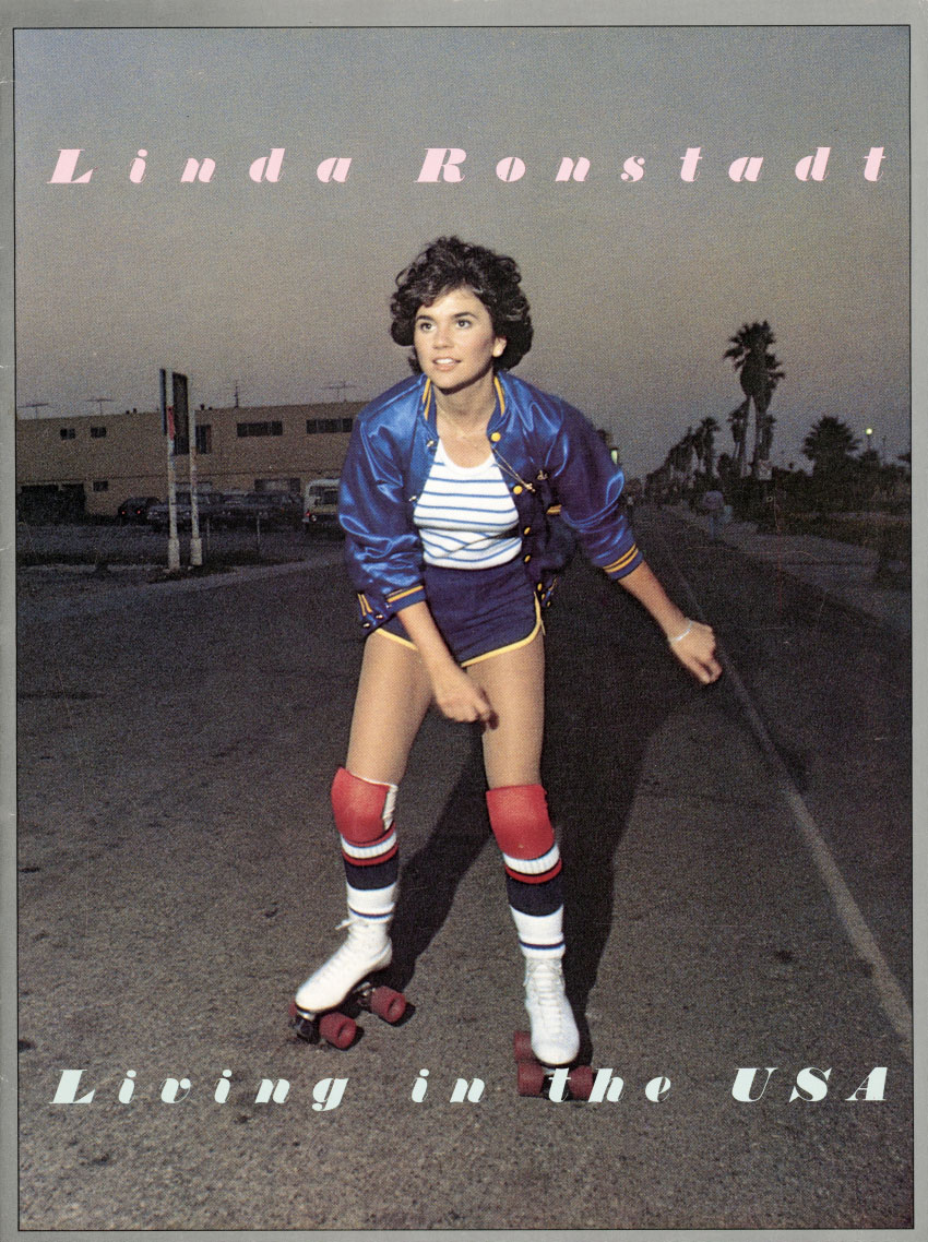 Linda Ronstadt 1978 tour book Living in the USA